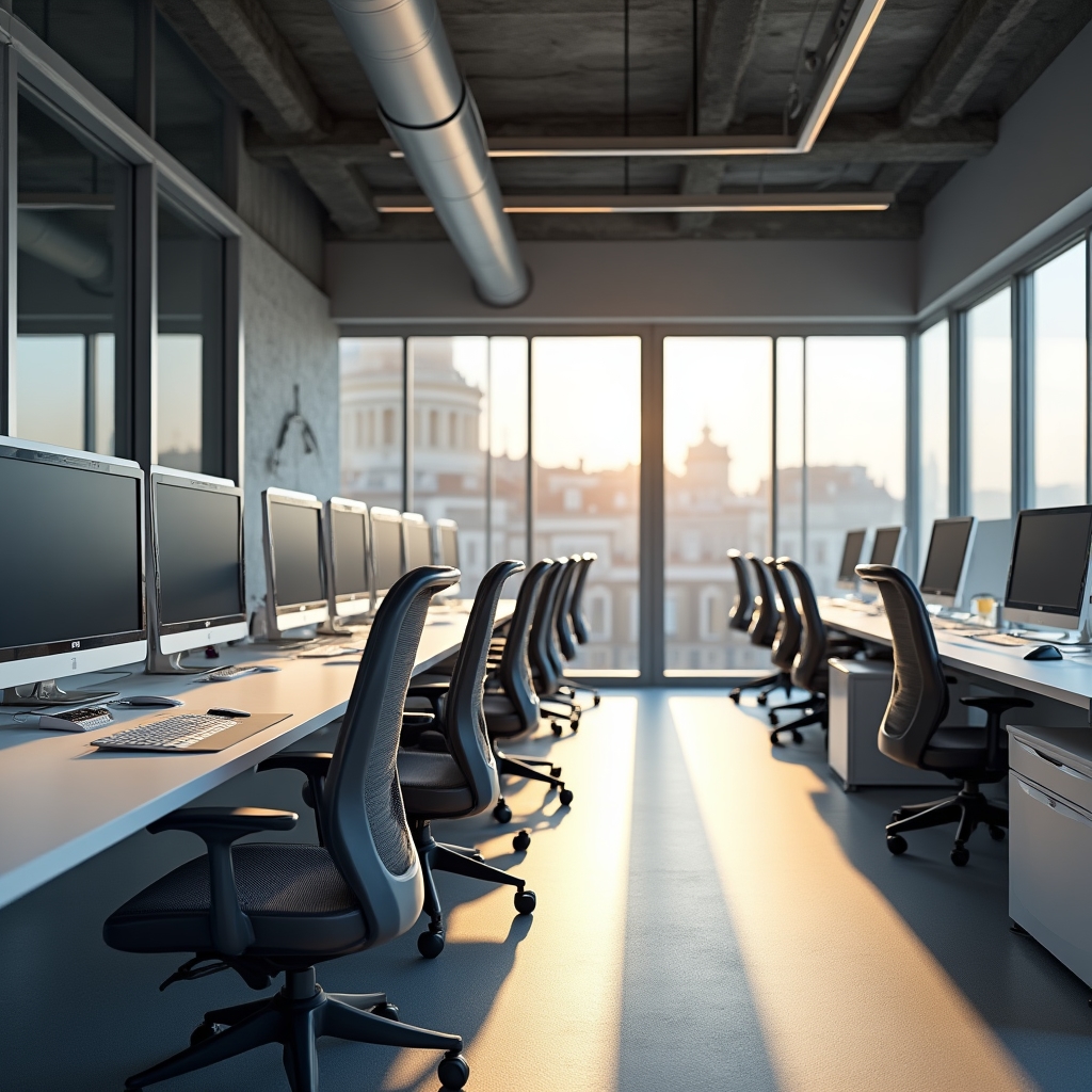 Spazio di lavoro moderno a Torino per servizi amministrativi